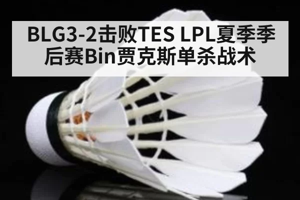 BLG3-2击败TES LPL夏季季后赛Bin贾克斯单杀战术