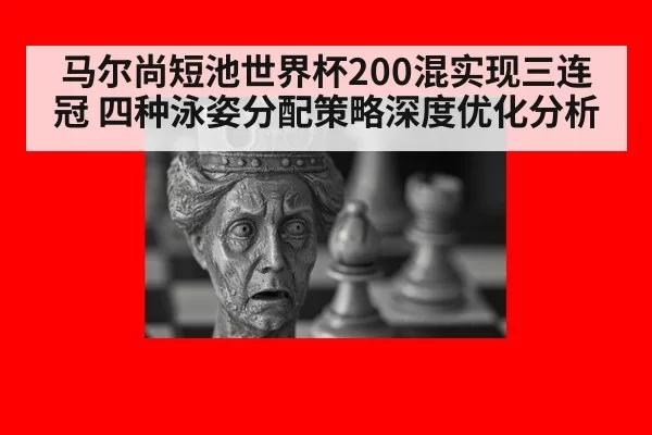 马尔尚短池世界杯200混实现三连冠 四种泳姿分配策略深度优化分析